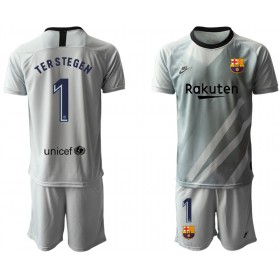 Tenue FC Barcelone Gardien TER STEGEN 1 Enfant I 2019-2020 Maillot de Foot